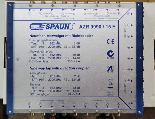 Spaun azr 9990 15f - spaun,