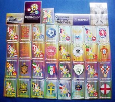 Panini EM 2012 Glitzersticker aus allen aussuchen TOP Qualität