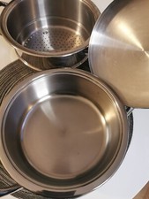 AMC Topf 2,3 Liter 20cm und Tiefe 7 cm + Siebtopf  Induktion