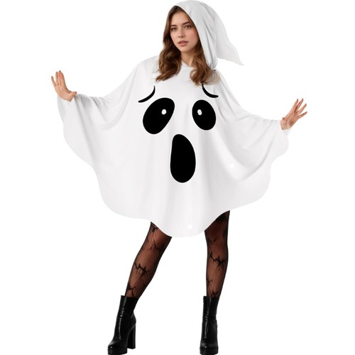 Halloween geist umhang damen - geist,