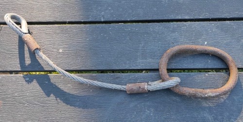 Ring stahl seil alt stall - ring,