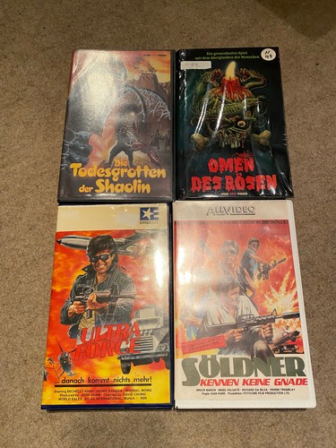 Konvolut eastern vhs omen - konvolut,