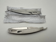 2er Set Rasiermesser Edelstahl