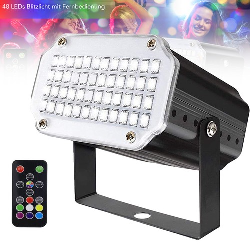 48led disco lichte stroboskop - 48led,