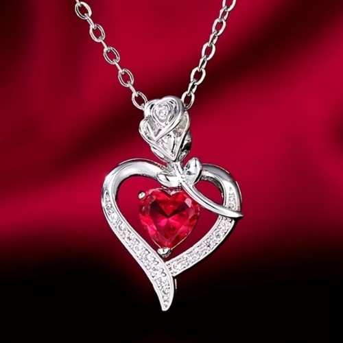 Damen kette mit - mit, herz