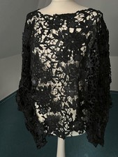 Oversize spitzenshirt von - oversize,