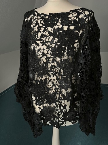 Oversize spitzenshirt von - oversize,