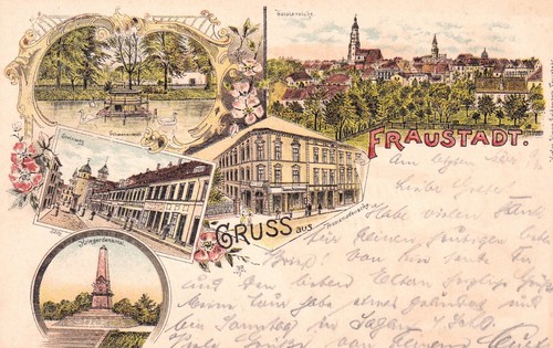 Fraustadt 5 bild - ak,