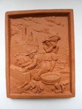 Wandbild Ton Bild Keramik Handwerk Maurer Görlitz Eisenberg Müller Dachziegel