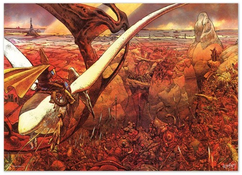 Moebius poster harzakc army - poster,