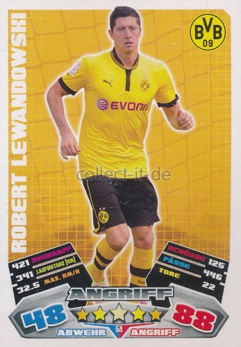 Match attax 54 - 12/13,