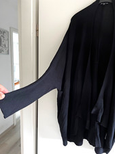 NEUWERTIGE, leichte Cardigan, M, Oversize schwarz ausgefallen, Fledermausarme