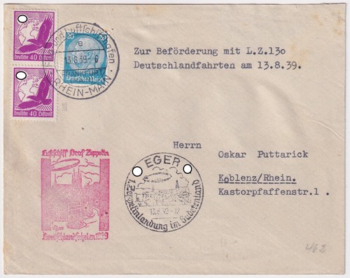 Zeppelinpost 130 - lz,