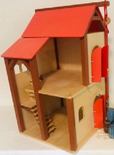 Goki - Haus - Mühle aus Holz mit viel Zubehör- nicht mehr im Handel erhältlich!