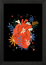 Valentinstag Herz Kunst