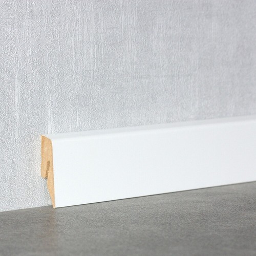 Sockelleiste weiß 40mm - , cube