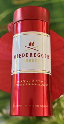 Niederegger blech metall dose - blech,