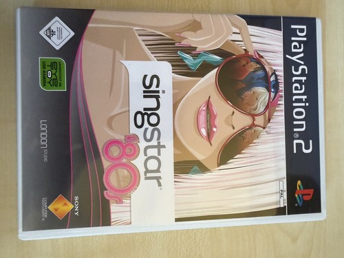 Singstar 80s pal - singstar, (ps2)
