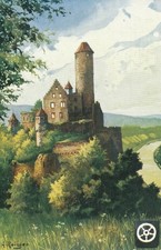 Schloßruine Hornberg Maler G