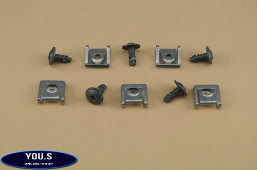 Set halteklammer motorschutz - set,