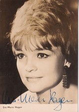 Autogramm - Eva-Maria Hagen -