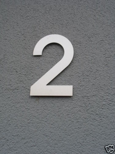 Hausnummer buchstaben - cm,