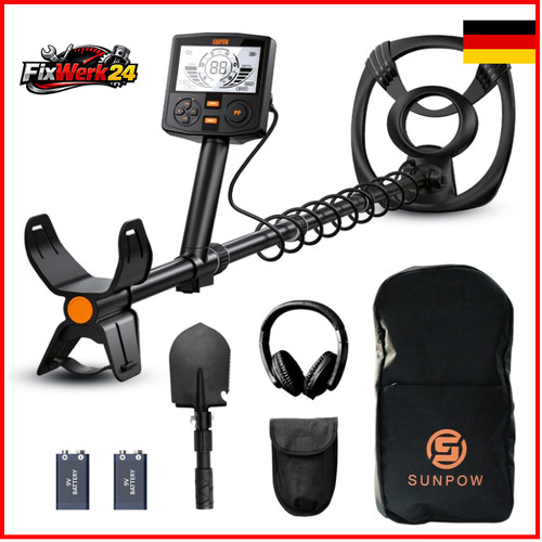 Metalldetektor sunpow cm - metalldetektor,