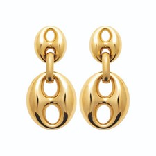 Ohrringe Aus Vergoldetem