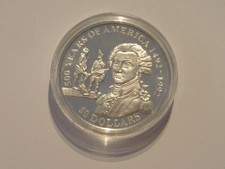 50 Dollar Silbermünze - 500