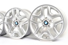 4x Original BMW X3 E83 Alufelgen 18 Zoll 192 M Doppelspeiche 3415614 43004