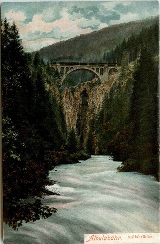Albulabahn solisbrücke - -,