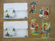 Oblaten Glanzbilder 2 x