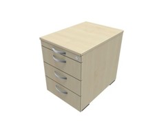 Rollcontainer Mega 3 Schubladen Unterstellcontainer Schubladenschrank Büromöbel