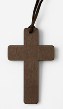 Holz Kreuz Kette Anhänger –