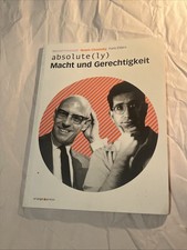 absolute(ly) Macht und Gerechtigkeit von Michel Foucault (2008, Taschenbuch)