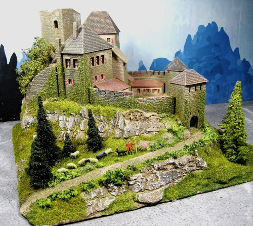 Diorama burg festung - diorama,