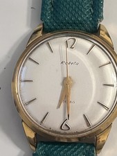 Vintage Raketa 25095 Gold Platet 21 J Herren Uhr