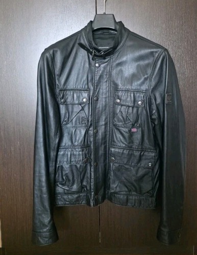 Belstaff gangster lammfell - belstaff,