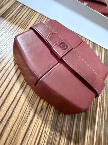 Omega uhrenbox vinage rotes - uhrenbox,