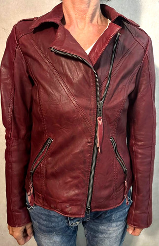 Damen lederjacke street - damen-lederjacke, one