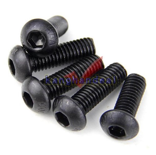 100x button head hex - 25/50/100x,