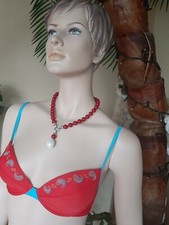 Irina perlenkette kette rot - irina,