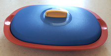 NEU ♥ TUPPERWARE ♥ Bella Tavola Thermo Duo Servierschale rot blau 400 ml Rarität