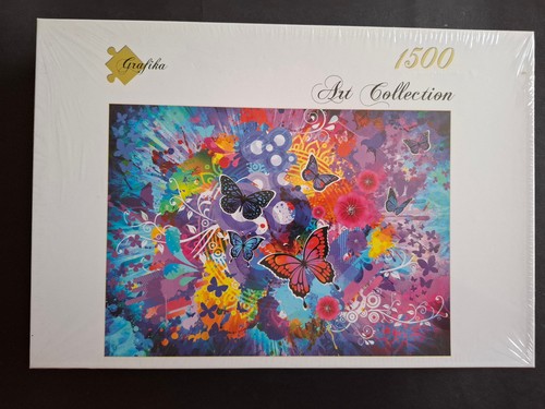 Puzzle fleurs papillons - puzzle, et