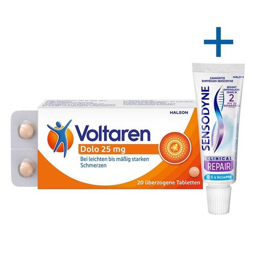 Voltaren dolo 25mg tabletten - voltaren,