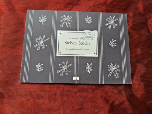 Bach sieben stücke für zwei - für,