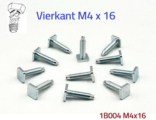 10 Stück Oldtimer Zierleisten Schraube M4x16 8.8 verzinkt