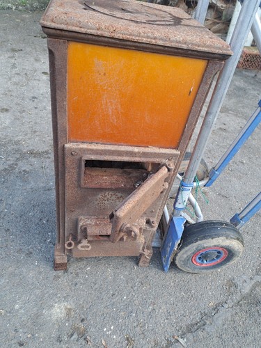 Alter holz kohle ofen - holz,