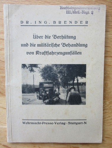 Dienstvorschrift über die - wh,
