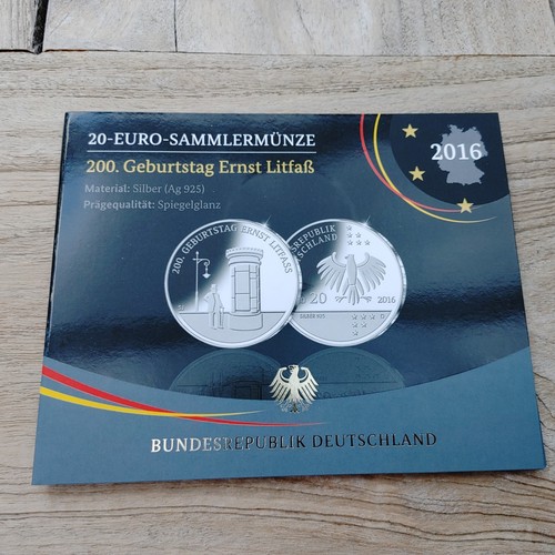 Deutschland euro silber - deutschland, 20